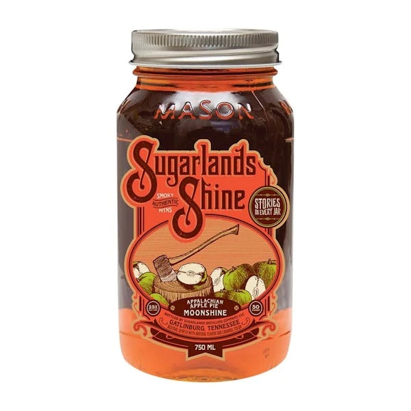 Sugarlands Shine 'Apple Pie' 50prf Moonshine 750ml 1 Sugarlands Shine 'Apple Pie' 50prf Moonshine 750ml