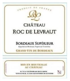 Chateau Roc De Levraut Bordeaux 2020