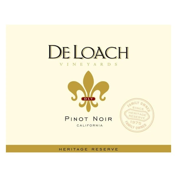 DeLoach 'Heritage Reserve' Pinot Noir 2022 1 DeLoach 'Heritage Reserve' Pinot Noir 2022