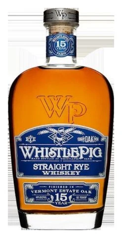 WhistlePig 15yr 750ml 100 Straight Rye Whiskey