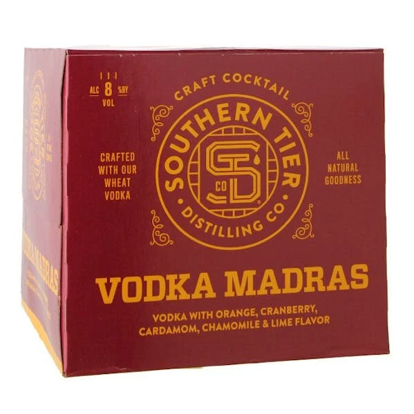 Southern Tier 'Vodka Madras' 4-355ml Cans 1 Southern Tier 'Vodka Madras' 4-355ml Cans