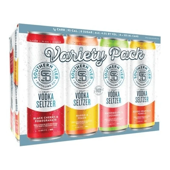 Southern Tier Vodka Seltzer Variety Pack 8-355ml Cans 1 Southern Tier Vodka Seltzer Variety Pack 8-355ml Cans