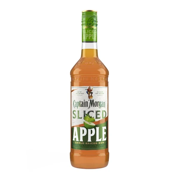Captain Morgan 'Sliced Apple' 70Prf Rum 750ml 1 Captain Morgan 'Sliced Apple' 70Prf Rum 750ml
