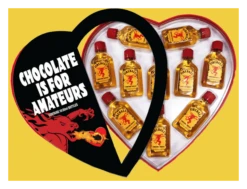 Fireball 'Anti-Valentines Day' Whisky 10-50ml Gift Set