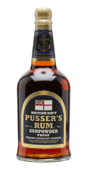 Pusser's British Navy 109Prf 'Gunpowder' Rum 750ml 1 Pusser's British Navy 109Prf 'Gunpowder' Rum 750ml
