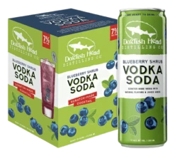 Dogfish Head 'Blueberry Shrub' Vodka Soda 4-355ml Cans