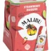 Malibu Cocktail Strawberry Daiquiri 4-355ml Cans