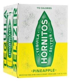 Sauza Hornitos 'Pineapple' Tequila Seltzer 4-355ml Cans