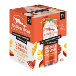 DogFish Head 'Vodka Crush' Blood Orange & Mango 4-355ml