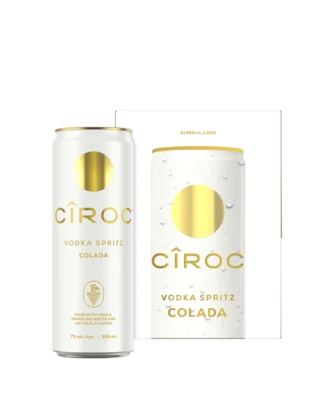 Ciroc Vodka Spritz Colada 4-355ml Cans 1 Ciroc Vodka Spritz Colada 4-355ml Cans