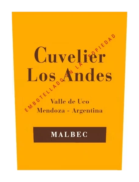 Cuvelier Los Andes Malbec 2018 1 Cuvelier Los Andes Malbec 2018