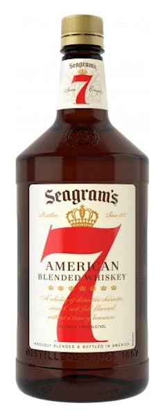 Seagram's 7 Crown Blended Whisky 1.75L 1 Seagram's 7 Crown Blended Whisky 1.75L