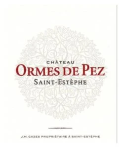 Chateau Les Ormes De Pez St. Estephe Rouge 2018