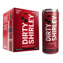 Black Infusions Dirty Shirley Dark Cherry Vodka 4-12oz Cans