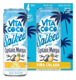 Captain Morgan Vita Coco Pina Colada 4-355ml Cans