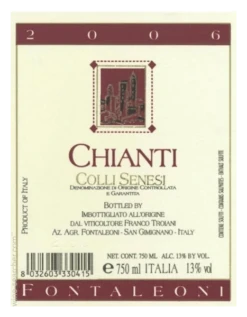 Fontaleoni 'Colli Senesi' Chianti 2022