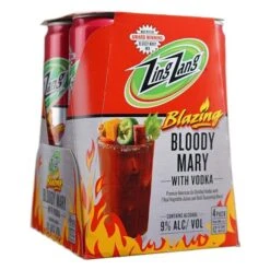 Zing Zang 'Blazing' Bloody Mary 4-355ml Cans