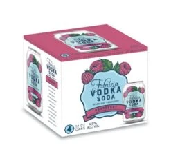 Fabrizia 'Raspberry' Vodka Soda 4-355ml Cans
