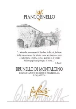 Piancornello Brunello Di Montalcino 2018