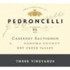 Pedroncelli 'Three Vineyards' Cabernet Sauvignon 2020