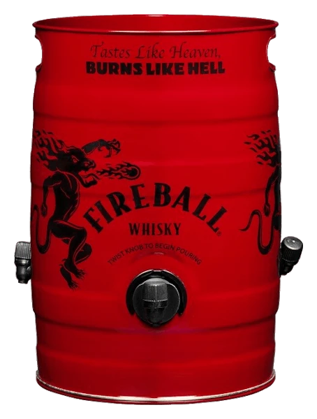 Fireball Cinnamon Whisky Keg 5.25L 1 Fireball Cinnamon Whisky Keg 5.25L
