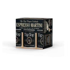 Tip Top Cocktails Espresso Martini 4-100ml Cans