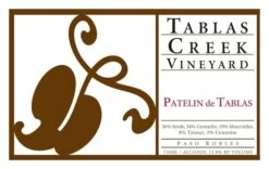 Tablas Creek 'Patelin Rouge' Red Blend 2022