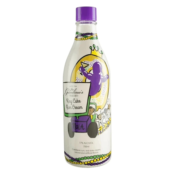 The Gambino's Bakery King Cake Rum Cream 750ml 1 The Gambino's Bakery King Cake Rum Cream 750ml