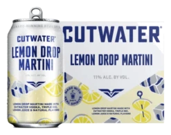 Cutwater Spirits Lemon Drop Martini 4-12oz Cans