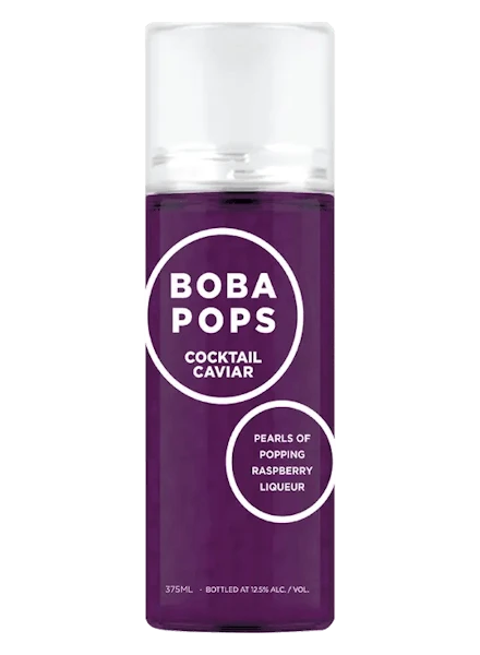 Boba Pops Cocktail Caviar 'Raspberry' Vodka Pearls 375ml 1 Boba Pops Cocktail Caviar 'Raspberry' Vodka Pearls 375ml