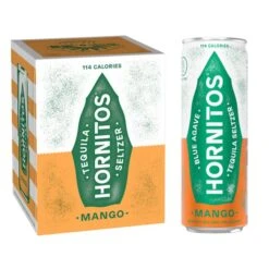 Sauza Hornitos 'Mango' Tequila Seltzer 4-355ml Cans